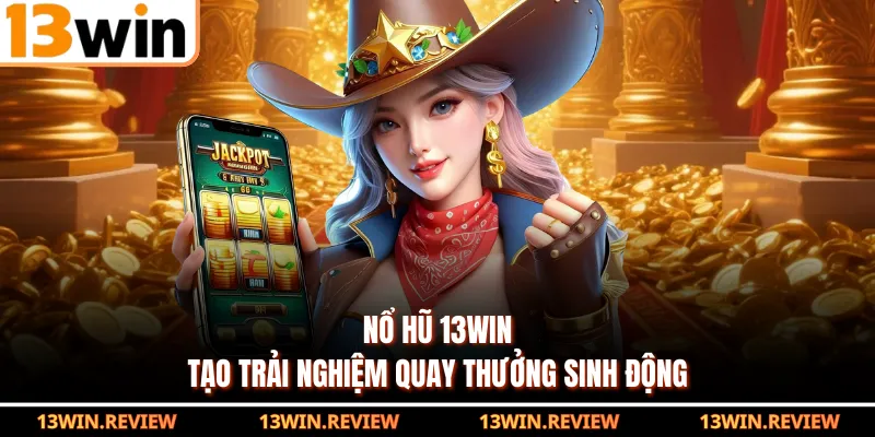 Nổ hũ 13WIN tạo trải nghiệm quay thưởng sinh động